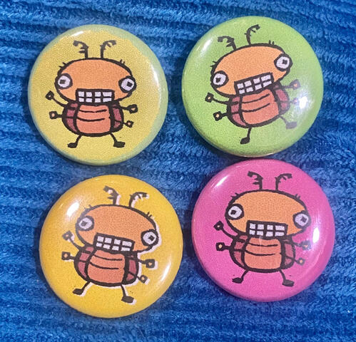 buttons! (1 in.)