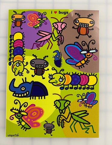 sticker sheets!